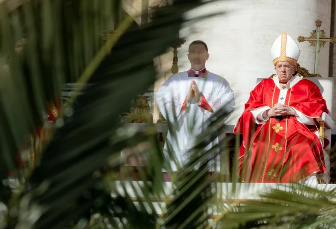 Papa Francesco celebra la Messa per la Domenica delle Palme  |  | Daniel Ibanez/ EWTN