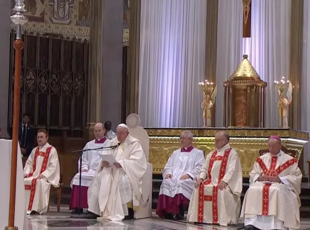 Papa Francesco al Santuario di Sant' Anna |  | Vatican Media 