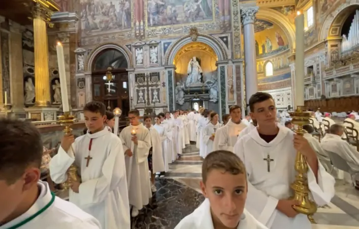 Alcuni momenti del pellegrinaggio dei Ministranti francesi  |  | servants2022.catholique.fr