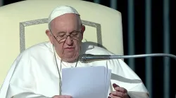 Papa Francesco durante l'udienza generale del 12 ottobre 2022 / Vatican Media / You Tube