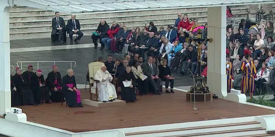 Papa Francesco, udienza generale | Papa Francesco durante l'udienza generale | Vatican Media / You Tube