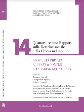 Rapporto Dottrina Sociale | la copertina del 14esimo Rapporto sulla Dottrina Sociale nel mondo | Osservatorio Van Thuan