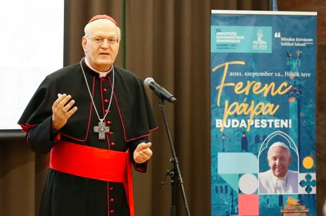 Il Cardinale Erdo IEC 2021 Budapest |  | Il Cardinale Erdo IEC 2021 Budapest