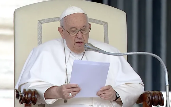 Papa Francesco, udienza generale | Papa Francesco durante l'udienza generale | Vatican Media / YouTube