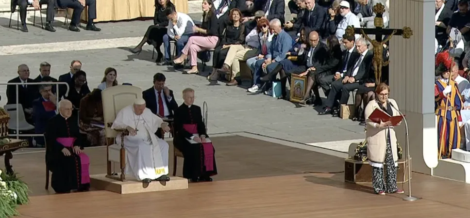 Papa Francesco, udienza generale | Papa Francesco durante l'udienza generale, 7 giugno 2023 | Vatican Media / You Tube