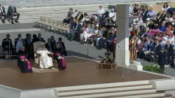 Papa Francesco durante l'udienza generale del 6 settembre 2023 / Vatican Media / ACI Group