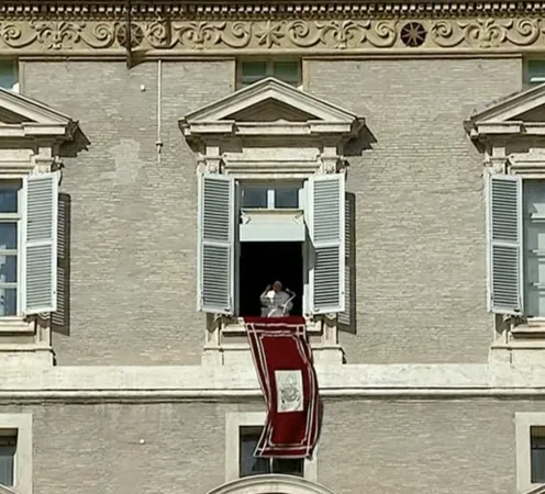 Papa Francesco, Angelus | Papa Francesco durante l'Angelus del 29 ottobre 2023 | Vatican Media / You Tube