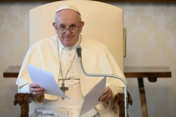 Papa Francesco durante una udienza / Vatican Media