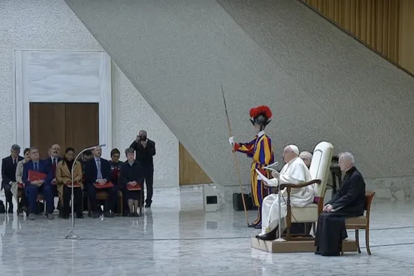 Papa Francesco durante l'udienza generale del 28 dicembre 2023 / Vatican Media / You Tube