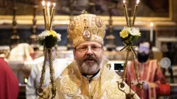 Sua Beatitudine Sviatoslav Shevchuk, padre e capo della Chiesa Greco Cattolica Ucraina / Arcivescovado maggiore della Chiesa Greco Cattolica Ucraina, Segreteria di Roma