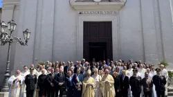 Foto di gruppo dei partecipanti alla messa per l'allargamento dell'Europa a Castel Gandolfo, 6 maggio 2024 / Ambasciata di Lituania