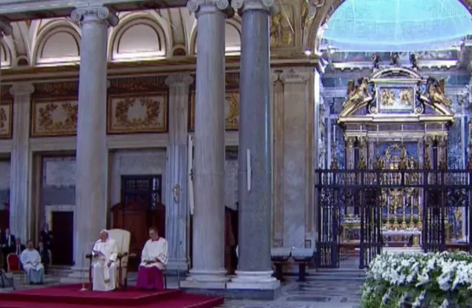 Papa Francesco a Santa Maria Maggiore |  | Vatican Media