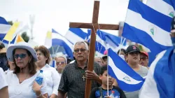 I fedeli nicaraguensi in una manifestazione a supporto dei vescovi nel 2018 / Archivi Catholic News Agency