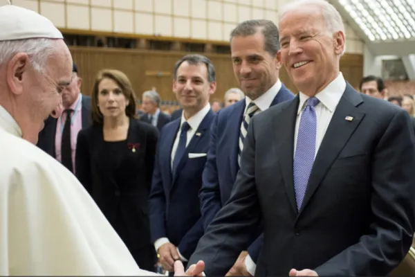 Papa Francesco e Biden nel 2016 / Vatican Media