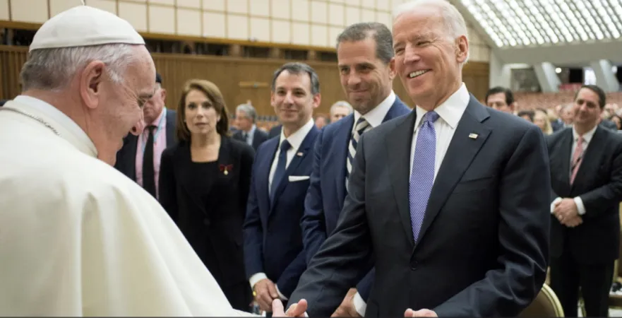 Papa Francesco, Joe Biden | Papa Francesco e Biden nel 2016 | Vatican Media