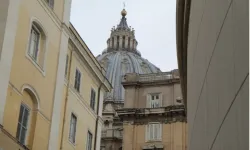 Una veduta della Basilica di San Pietro da Domus Sanctae Marthae / Bohumil Petrik / CNA