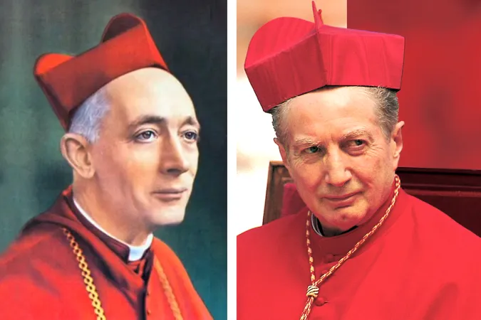 Foto montaggio Cardinale Schuster e Cardinale Martini |  | Chiesa di Milano