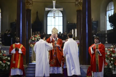 Scola | ll Cardinale Scola presiede la S. Messa per l'apertura dell'Anno Accademico della Cattolica | chiesadimilano.it/incrocinews