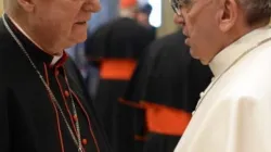 Il Cardinale Scola con Papa Francesco / chiesadimilano.it