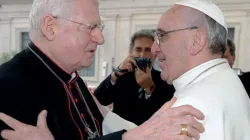 Il Cardinale Scola con Papa Francesco / www.chiesadimilano.it