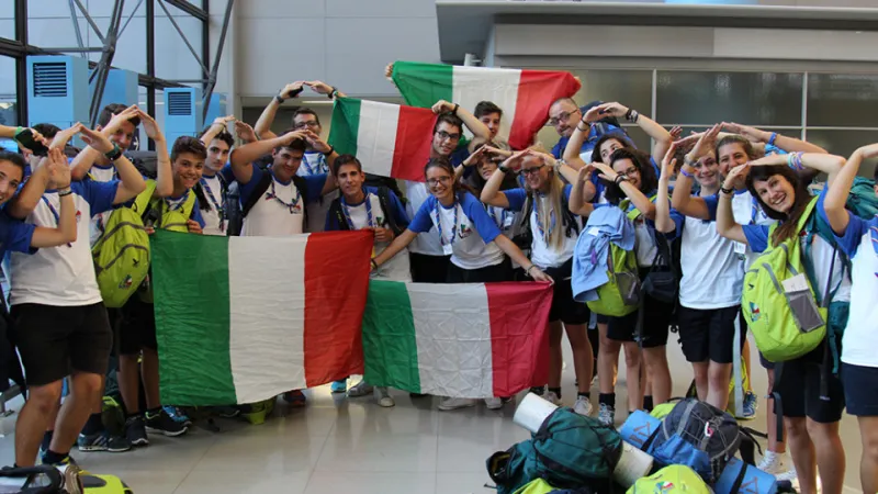 Scout Jamboree | Un gruppo di scout al recente incontro internazionale | Agesci