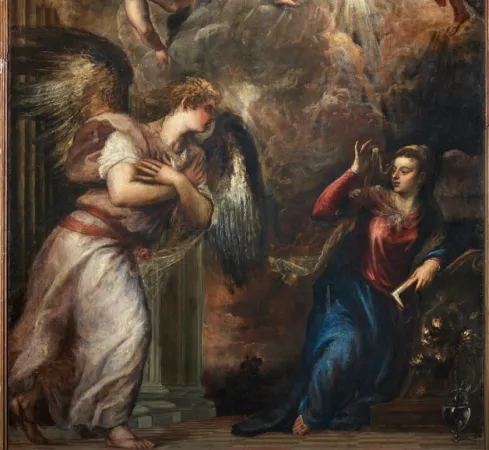 Annunciazione di Tiziano |  | Mostra I colori della Fede a Venezia 