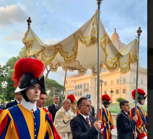 Alcuni momenti della celebrazione per la Festa dei Protomartiri |  | Pontificia Accademia Cultorum Martyrum