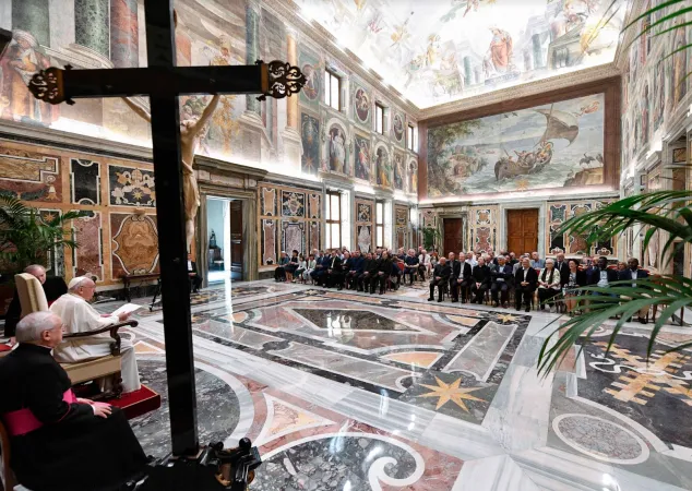 Papa Francesco e l 'Associazione Biblica italiana |  | Vatican Media