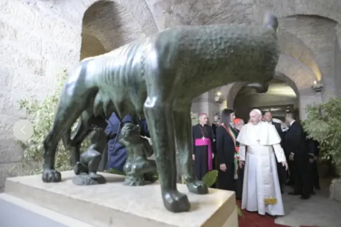 Papa Francesco in Campidoglio |  | Vatican Media