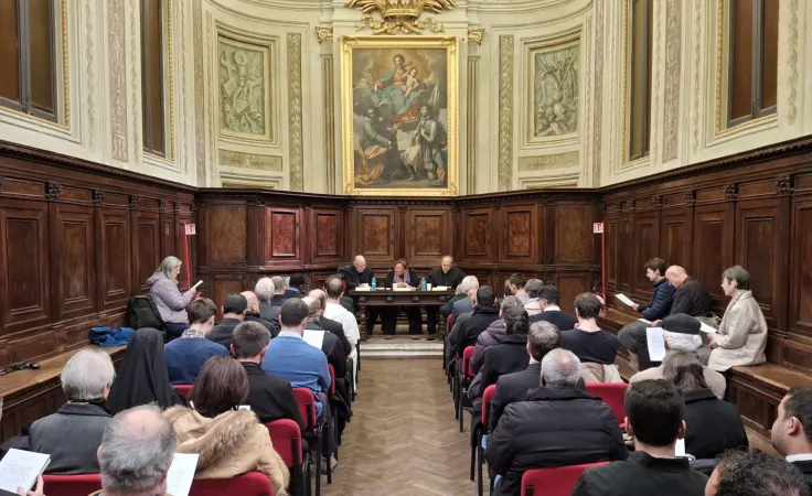 Alcuni momenti della presentazione |  | Centro internazionale amici di Newman