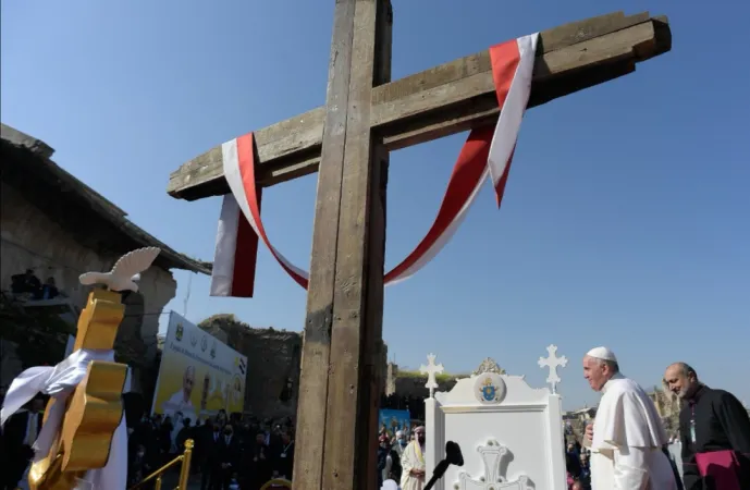 Papa Francesco a Mosul |  | Vatican Media 