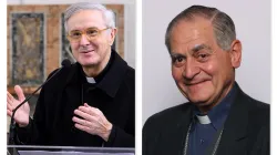 Gli ausiliari emeriti della Diocesi di Roma Paolo Selvadagi (sx) e Guerino Di Tora (dx) / Diocesi di Roma