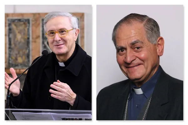 Gli ausiliari emeriti della Diocesi di Roma Paolo Selvadagi (sx) e Guerino Di Tora (dx) / Diocesi di Roma