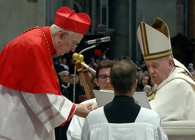 Il Papa durante il concistoro |  | Vatican Media 