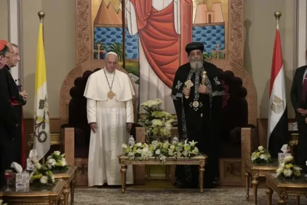 Il Papa e Tawadros in Egitto - Vatican Media