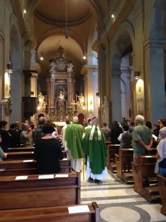 Monsignor Ruzza celebra la Messa per San Francesco, nel giorno del Transito |  | VG / ACI Stampa