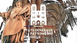 Il logo degli Stati Generali del Patrimonio Religioso di Francia / Eglise Catholique de France