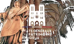 Il logo degli Stati Generali del Patrimonio Religioso di Francia / Eglise Catholique de France