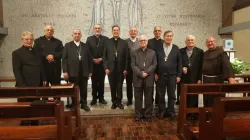 Una immagine della plenaria della Conferenza Episcopale dei Vescovi delle Regioni Arabe. I vescovi posano qui con il Cardinale Ayuso Guixot, presidente del Pontificio Consiglio per il Dialogo Interreligioso / Patriarcato Latino di Geerusalemme