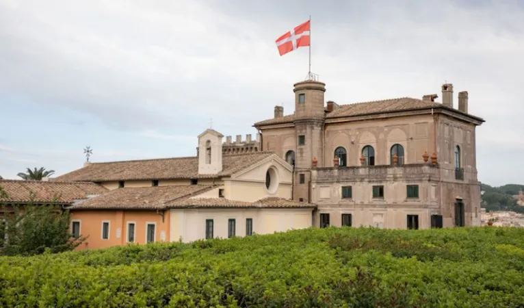 Villa Magistrale dell'Ordine di Malta | La Villa Magistrale, dove si terrà il prossimo 7 novembre il Gran Consiglio Compito che porterà all'elezione del nuovo Gran Maestro o Luogotenente del Sovrano Militare Ordine di Malta | SMOM