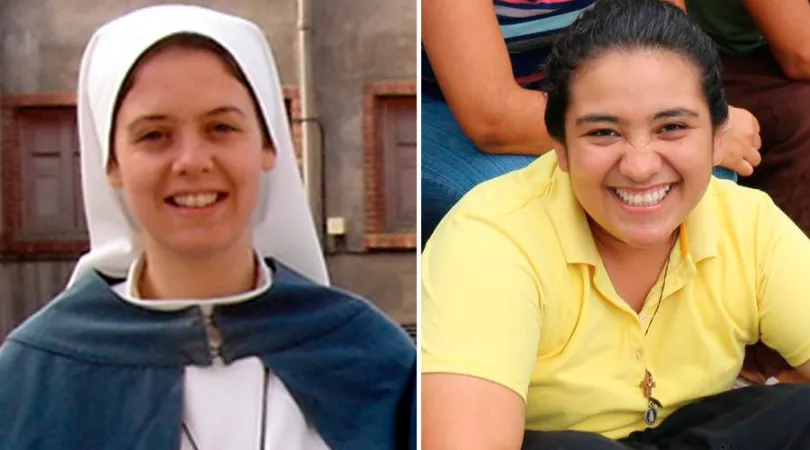 Suor Clare Crocket e Jazmina | Suor Clare Crocket (a sinistra) e la novizia Jazmina (a destra), religiosa e novizia delle Serve della Casa della Madre perite nel sisma in Ecuador del 16 aprile 2016 | Serve della Casa della Madre (per gentile concessione) 