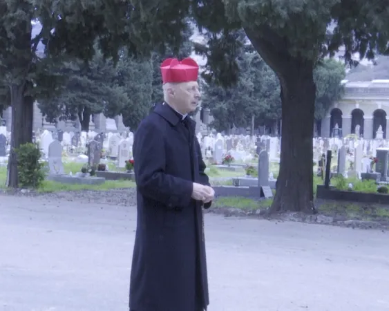 L'Arcivescovo di Genova, Cardinale Angelo Bagnasco, al Cimitero Monumentale di Staglieno  |  | Arcidiocesi di Genova