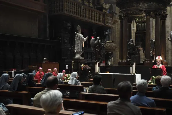 La Messa celebrata dall'Arcivescovo Delpini - Chiesa di Milano