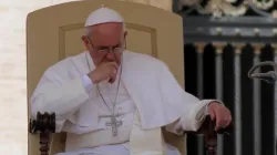 Papa Francesco in un momento di riflessione / Stephen Driscoll / CNA 