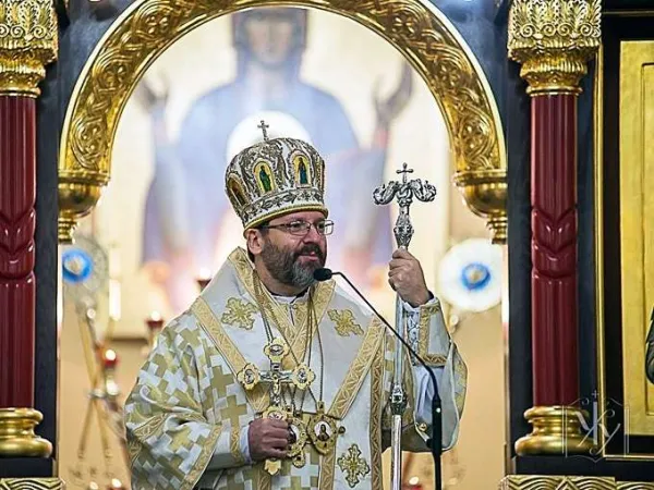 Sua Beatitudine Sviatoslav Shevchuk | Sua Beatitudine Sviatoslav Shevchuk, arcivescovo maggiore della Chiesa Greco Cattolica Ucraina, durante una Divina Liturgia | UGCC