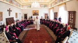 Papa Francesco incontra i vescovi della Conferenza Episcopale Tedesca in visita ad limina / © L'Osservatore Romano Photo 