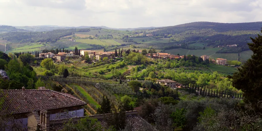 La campagna toscana |  | Wikipedia pubblico dominio