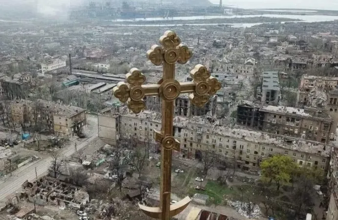 Guerra in Ucraina | Una immagine della guerra in Ucraina |  facebook Andriy Zelinskyy