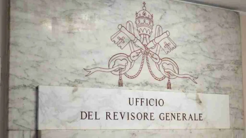 Revisore Generale | L'ingresso dell'ufficio del Revisore Generale in Vaticano | Vatican Media