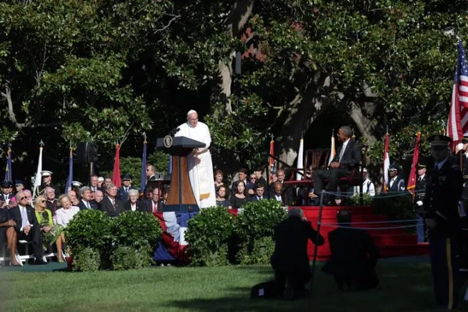 Il Papa e il Presidente degli Stati Uniti Obama |  | Alan Holdren CNA